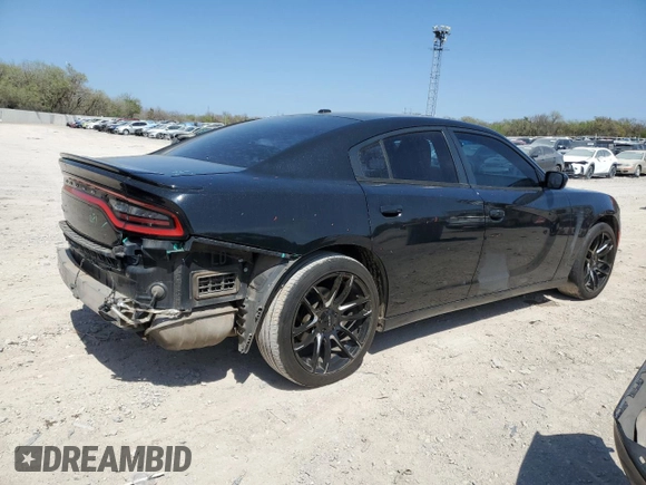 2015 Dodge Charger SE with VIN 2C3CDXBG3FH722124, listed as a Copart auction lot 50541805 with 106,847 mi miles and Salvage Title. Bid and sale history available at carsss.com. Image 3.