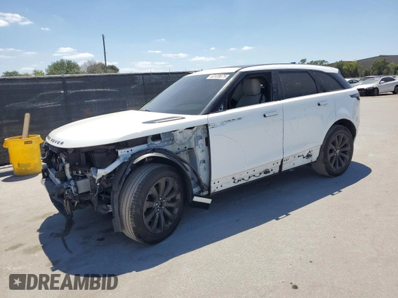 2019 Land Rover Range Rover Velar R-Dynamic SE with VIN SALYL2EX8KA793405, listed as a Copart auction lot 53120675 with 87,171 mi miles and Salvage Title. Bid and sale history available at carsss.com. Image 1.
