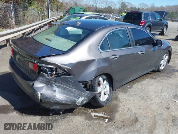 2009 Acura TSX with VIN JH4CU26659C027813, listed as a IAAI auction lot 41848415 with 216,257 mi miles. Bid and sale history available at carsss.com. Image 4.