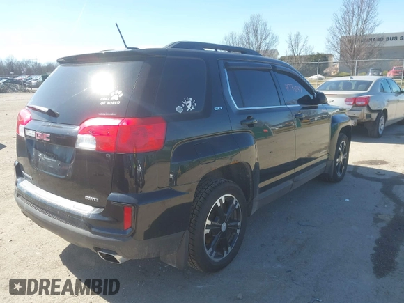2017 GMC Terrain SLT with VIN 2GKFLUE39H6205500, listed as a IAAI auction lot 41734237 with 117,422 mi miles. Bid and sale history available at carsss.com. Image 4.