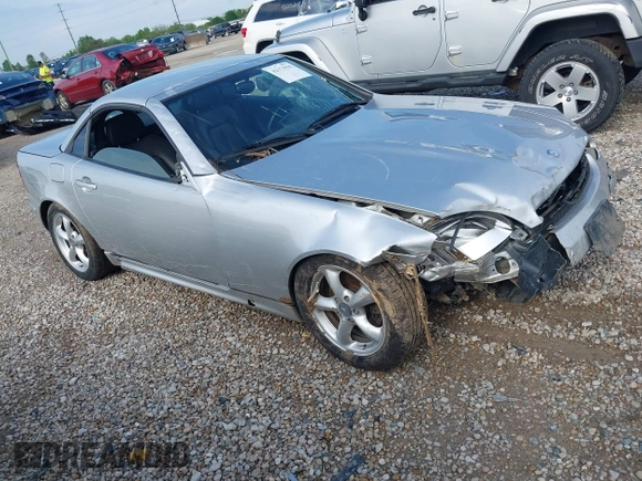 2001 Mercedes-Benz SLK 230/320 with VIN WDBKK65F81F191120, listed as a IAAI auction lot 42173910 with 128,035 mi miles and . Bid and sale history available at DreamBid. Image 1.
