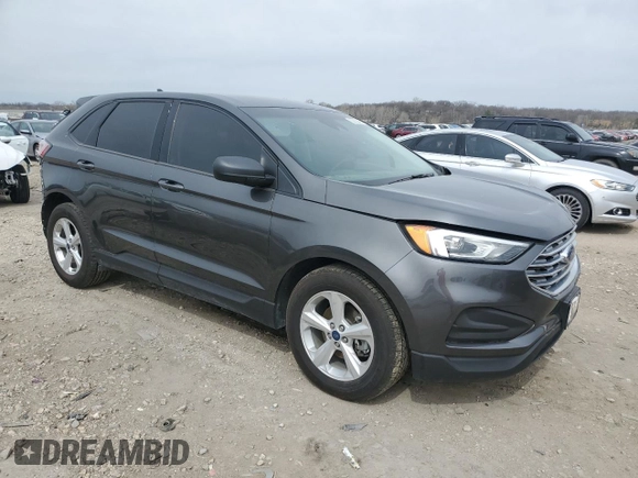 2020 Ford Edge SE with VIN 2FMPK3G90LBA54623, listed as a Copart auction lot 50059455 with 96,743 mi miles and Salvage title. Bid and sale history available at DreamBid. Image 4.