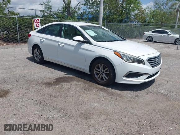2017 Hyundai Sonata 2.4L with VIN 5NPE24AF2HH544508, listed as a IAAI auction lot 41962118 with 35,606 mi miles and . Bid and sale history available at carsss.com. Image 1.