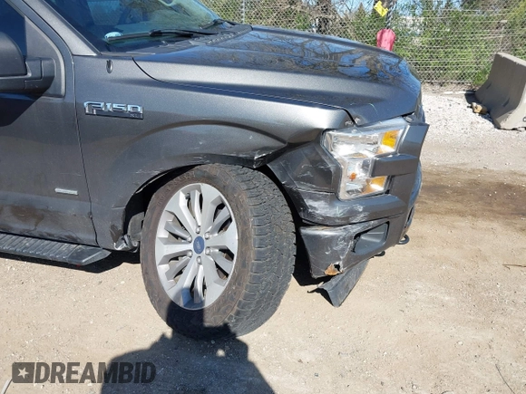 2017 Ford F-150 XL with VIN 1FTEW1EP4HKD67774, listed as a IAAI auction lot 42231049 with 139,222 mi miles and . Bid and sale history available at DreamBid. Image 6.