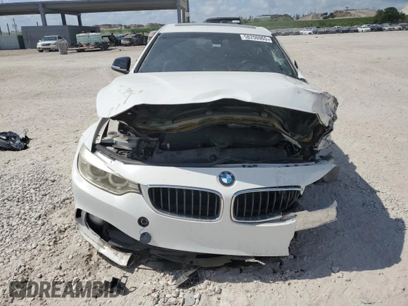 2014 BMW 4 Series 428i with VIN WBA3N3C59EK231561, listed as a Copart auction lot 58250965 with Not provided miles and Non repairable. Bid and sale history available at DreamBid. Image 5.
