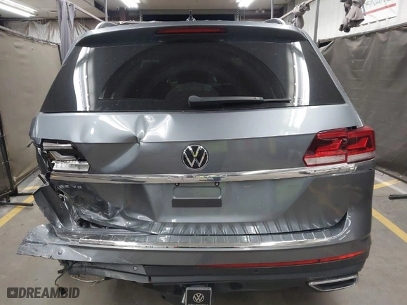 2023 Volkswagen Atlas 3.6L V6 SE w/Technology with VIN 1V2JR2CA2PC506401, listed as a IAAI auction lot 41805834 with 29,124 mi miles. Bid and sale history available at carsss.com. Image 17.