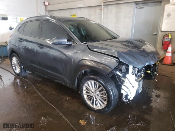 2021 Hyundai Kona SEL with VIN KM8K2CAA9MU709029, listed as a Copart auction lot 89358465 with 61,322 mi miles and Salvage Title. Bid and sale history available at carsss.com. Image 4.