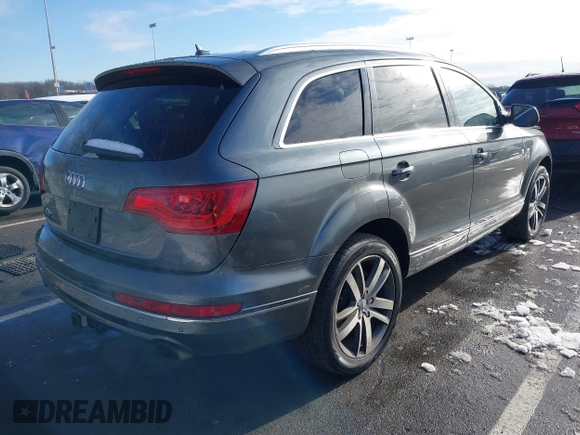 2013 Audi Q7 3.0T Premium Plus with VIN WA1LGAFE1DD006478, listed as a IAAI auction lot 41536038 with 190,654 mi miles. Bid and sale history available at carsss.com. Image 4.