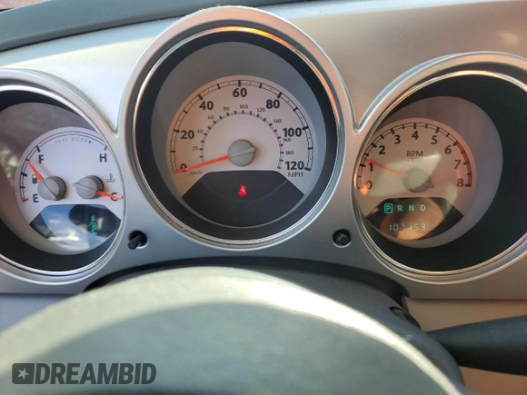 2009 Chrysler PT Cruiser Touring with VIN 3A8FY58949T579814, listed as a Copart auction lot 76553544 with 107,153 mi miles and Salvage Title. Bid and sale history available at carsss.com. Image 9.