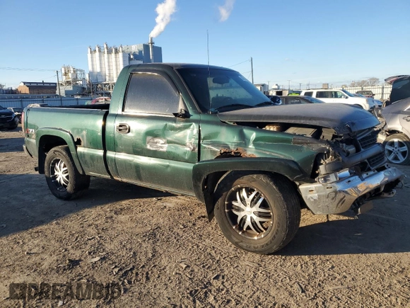 2002 Chevrolet Silverado 1500 LS with VIN 1GCEK14T42Z347338, listed as a Copart auction lot 87610705 with 298,775 mi miles and Salvage Title. Bid and sale history available at carsss.com. Image 4.