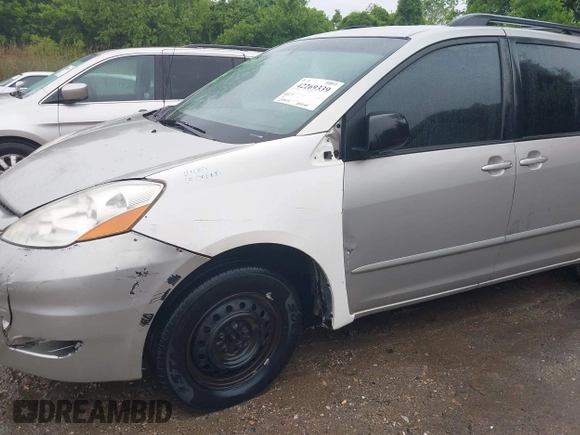 2006 Toyota Sienna CE with VIN 5TDZA23C76S519123, listed as a IAAI auction lot 42269339 with 230,419 mi miles and . Bid and sale history available at DreamBid. Image 13.