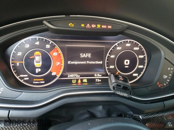 2018 Audi S5 Premium Plus z VIN WAUY4GF59JN004438, wystawiony jako Copart lot #45324915 z przebiegiem 24 970 mil mil oraz Szkody całkowita. Historia ofert i sprzedaży dostępna na DreamBid. Obrazek 9.