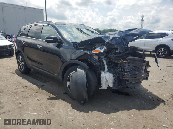 2016 Kia Sorento EX with VIN 5XYPHDA16GG033238, listed as a Copart auction lot 60362415 with 121,220 mi miles and Salvage title. Bid and sale history available at DreamBid. Image 4.