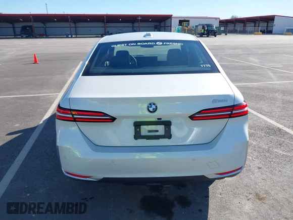 2024 BMW 5 Series 530i with VIN WBA43FJ05RCR63656, listed as a IAAI auction lot 41637624 with 11,066 mi miles. Bid and sale history available at carsss.com. Image 17.