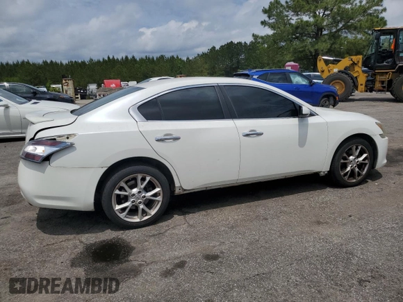 2012 Nissan Maxima SV z VIN 1N4AA5AP6CC816911, wystawiony jako Copart lot #56171395 z przebiegiem 123 758 mil mil oraz Szkoda całkowita • Salvage title. Historia ofert i sprzedaży dostępna na DreamBid. Obrazek 3.