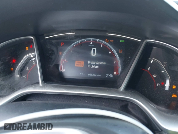 2021 Honda Civic Sport with VIN 2HGFC2F85MH509062, listed as a IAAI auction lot 41884858 with 35,337 mi miles and . Bid and sale history available at DreamBid. Image 7.