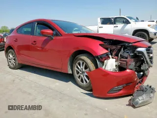 2018 Mazda 3 Sport with VIN 3MZBN1K73JM202577, listed as a Copart auction lot 52208665 with 134,207 mi miles and Salvage Title. Bid and sale history available at DreamBid. Image 4.