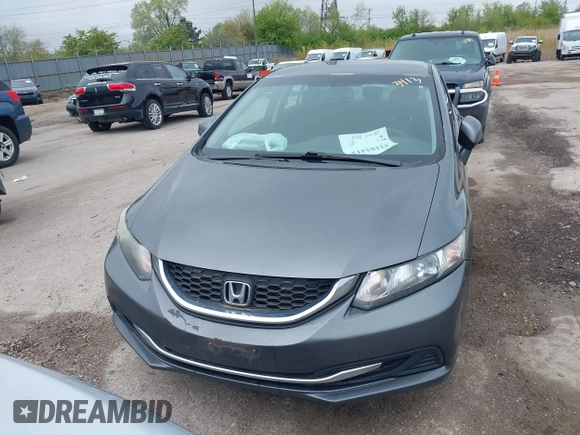 2013 Honda Civic LX with VIN 19XFB2F52DE013882, listed as a IAAI auction lot 42183413 with 217,293 mi miles and . Bid and sale history available at DreamBid. Image 12.