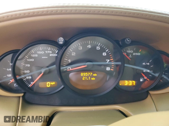 2001 Porsche 911 Carrera S with VIN WP0AB29971S687446, listed as a Copart auction lot 85160124 with 89,577 mi miles and Salvage Title. Bid and sale history available at carsss.com. Image 9.