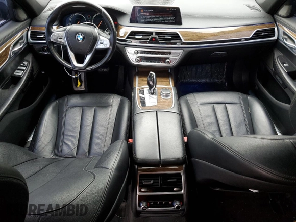2017 BMW 7 Series 740i with VIN WBA7E2C3XHG741242, listed as a Copart auction lot 51577125 with 101,429 mi miles and Clean Title. Bid and sale history available at carsss.com. Image 8.