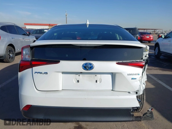 2021 Toyota Prius L Eco with VIN JTDKAMFU7M3133544, listed as a IAAI auction lot 41548653 with 115,214 mi miles and . Bid and sale history available at DreamBid. Image 17.