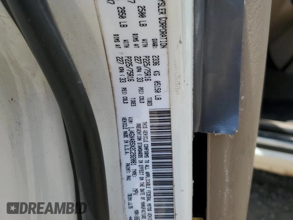 2002 Jeep Grand Cherokee Laredo z VIN 1J4GX48SX2C292081, wystawiony jako Copart lot #54246255 z przebiegiem 167 082 mil mil oraz Szkoda całkowita • Salvage title. Historia ofert i sprzedaży dostępna na DreamBid. Obrazek 13.
