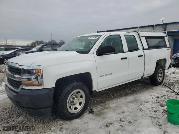 2018 Chevrolet Silverado 1500 Work Truck with VIN 1GCVKNECXJZ184070, listed as a Copart auction lot 82689454 with 115,386 mi miles and Clean Title. Bid and sale history available at carsss.com. Image 1.