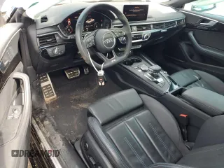 2019 Audi A5 Premium Plus with VIN WAUTNAF52KA030215, listed as a Copart auction lot 51474545 with 53,320 mi miles and Clean Title. Bid and sale history available at DreamBid. Image 8.