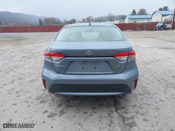 2020 Toyota Corolla LE with VIN JTDEPRAEXLJ001297, listed as a IAAI auction lot 41880882 with 76,407 mi miles. Bid and sale history available at carsss.com. Image 16.