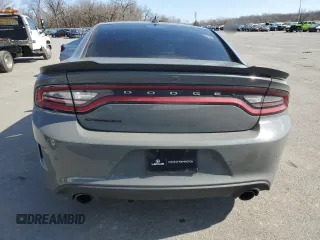 2019 Dodge Charger Scat Pack with VIN 2C3CDXGJ0KH614767, listed as a Copart auction lot 46982365 with 58,390 mi miles and Salvage title. Bid and sale history available at DreamBid. Image 6.