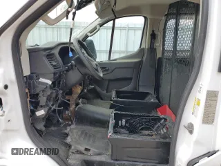 2021 Ford Transit Cargo with VIN 1FTBR1Y84MKA35617, listed as a Copart auction lot 56629234 with Not Provided miles and . Bid and sale history available at DreamBid. Image 7.