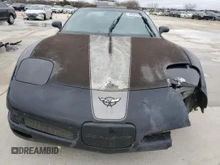 2004 Chevrolet Corvette Z06 with VIN 1G1YY12S745100775, listed as a Copart auction lot 45047205 with 102,248 mi miles and Salvage Title. Bid and sale history available at carsss.com. Image 5.