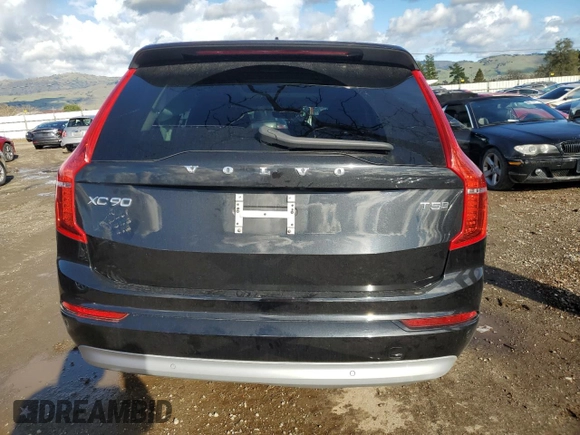 2022 Volvo XC90 Momentum with VIN YV4102PK5N1779708, listed as a Copart auction lot 44492415 with 52,554 mi miles and Salvage Title. Bid and sale history available at carsss.com. Image 6.