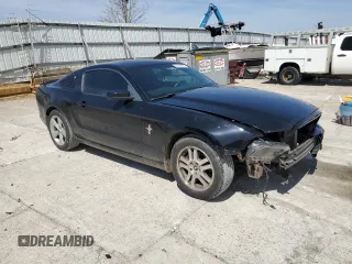2014 Ford Mustang V6 with VIN 1ZVBP8AM6E5252007, listed as a Copart auction lot 54146195 with 129,127 mi miles and Salvage Title. Bid and sale history available at DreamBid. Image 4.
