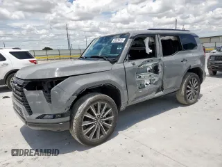 2024 Lexus GX 550 Luxury with VIN JTJVBCDXXR5022741, listed as a Copart auction lot 62029615 with 9,438 mi miles and Salvage title. Bid and sale history available at DreamBid. Image 1.
