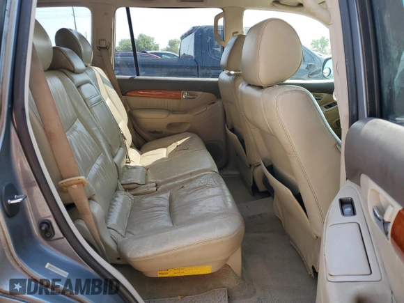 2004 Lexus GX 470 with VIN JTJBT20X640036996, listed as a Copart auction lot 52986205 with 218,217 mi miles and Clean Title. Bid and sale history available at DreamBid. Image 11.