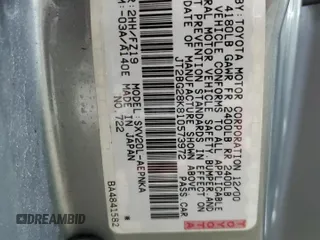 2001 Toyota Camry CE z VIN JT2BG28K810573972, wystawiony jako Copart lot #51733485 z przebiegiem 143 665 mil mil oraz Szkoda całkowita • Salvage title. Historia ofert i sprzedaży dostępna na DreamBid. Obrazek 12.
