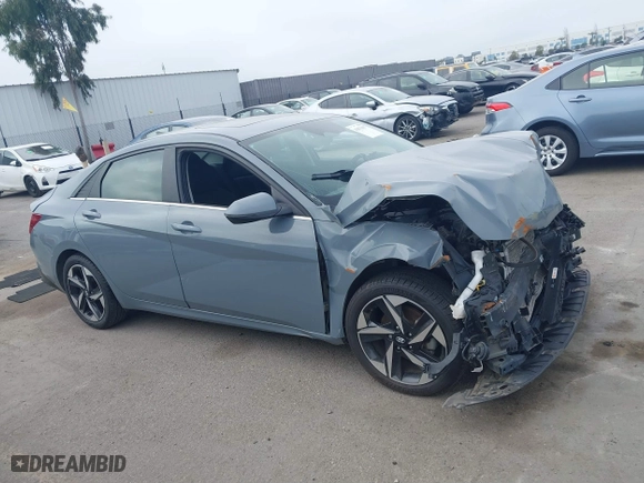 2021 Hyundai Elantra SEL with VIN KMHLN4AG6MU089584, listed as a IAAI auction lot 41871697 with 37,097 mi miles. Bid and sale history available at carsss.com. Image 13.