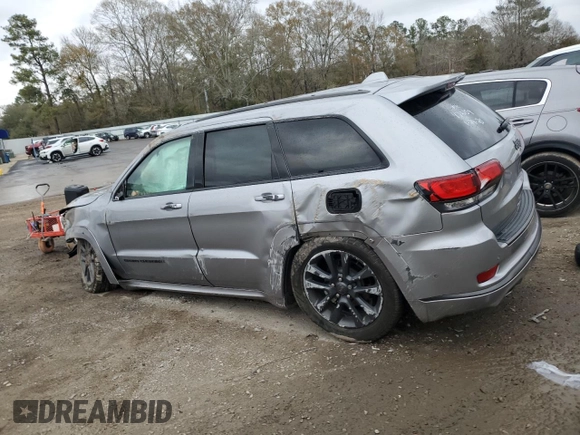 2018 Jeep Grand Cherokee High Altitude z VIN 1C4RJECG2JC472159, wystawiony jako Copart lot #42973575 z przebiegiem Nie podano mil oraz Szkoda całkowita • Salvage title. Historia ofert i sprzedaży dostępna na DreamBid. Obrazek 2.