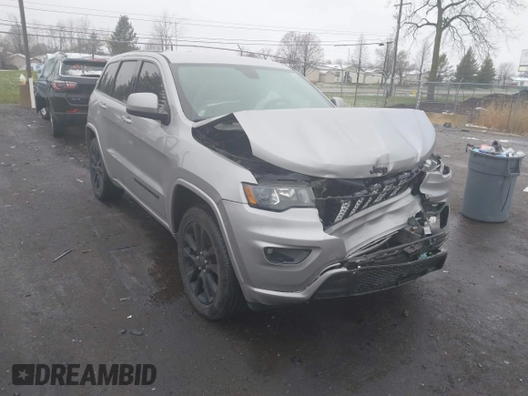 2017 Jeep Grand Cherokee Laredo with VIN 1C4RJFAG2HC927028, listed as a IAAI auction lot 41998255 with 109,569 mi miles and . Bid and sale history available at DreamBid. Image 1.