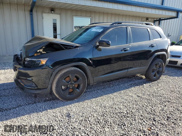 2020 Jeep Cherokee Latitude Plus with VIN 1C4PJLLB4LD648500, listed as a Copart auction lot 57303265 with 48,417 mi miles and Salvage title. Bid and sale history available at DreamBid. Image 1.