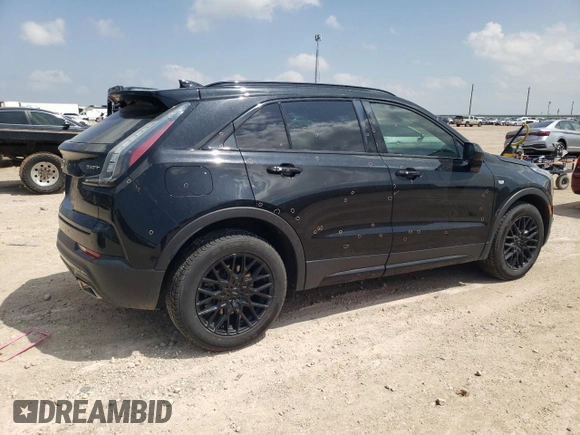 2020 Cadillac XT4 FWD Sport with VIN 1GYFZER43LF149811, listed as a Copart auction lot 53369375 with 110,492 mi miles and Salvage title. Bid and sale history available at DreamBid. Image 3.