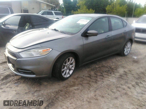 2013 Dodge Dart Rallye with VIN 1C3CDFBAXDD181606, listed as a IAAI auction lot 42281720 with 262,402 mi miles and . Bid and sale history available at DreamBid. Image 2.