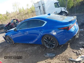 2022 Lexus IS 350 F Sport with VIN JTHGZ1B20N5049510, listed as a IAAI auction lot 41920822 with 127,601 mi miles and . Bid and sale history available at DreamBid. Image 14.