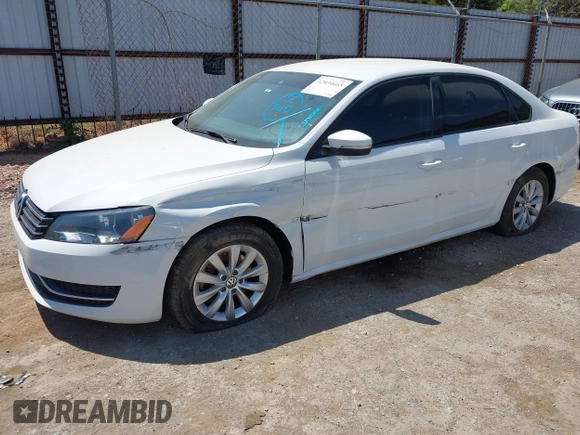 2015 Volkswagen Passat Wolfsburg Edition with VIN 1VWAT7A33FC047606, listed as a IAAI auction lot 42034665 with 165,233 mi miles and . Bid and sale history available at DreamBid. Image 2.