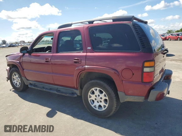2005 Chevrolet Tahoe Z71 z VIN 1GNEK13T15R124591, wystawiony jako Copart lot #49549285 z przebiegiem 242 649 mil mil oraz Szkoda całkowita • Salvage title. Historia ofert i sprzedaży dostępna na DreamBid. Obrazek 2.