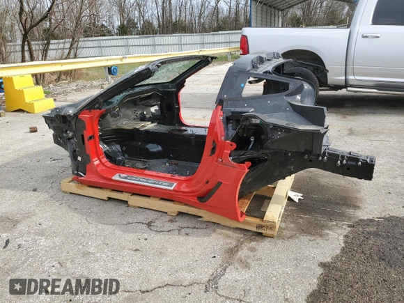 2016 Chevrolet Corvette Z06 1LZ with VIN 1G1YP2D61G5612934, listed as a Copart auction lot 51152545 with 0 mi miles and Salvage Title. Bid and sale history available at carsss.com. Image 2.