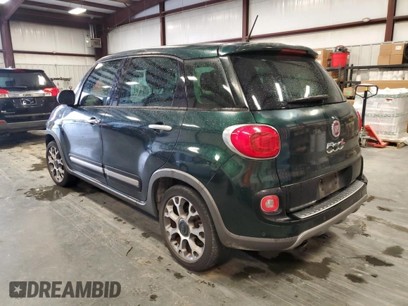 2014 FIAT 500L Trekking z VIN ZFBCFADH8EZ017409, wystawiony jako Copart lot #52185075 z przebiegiem 142 766 mil mil oraz Szkoda całkowita • Salvage title. Historia ofert i sprzedaży dostępna na DreamBid. Obrazek 2.