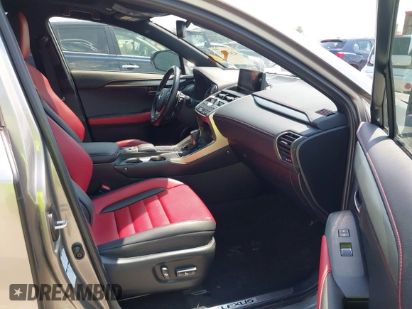 2020 Lexus NX 300 F Sport with VIN JTJSARDZ0L2235829, listed as a IAAI auction lot 42433463 with 51,360 mi miles and . Bid and sale history available at DreamBid. Image 5.
