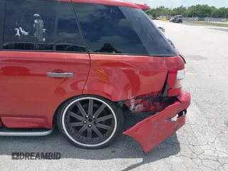 2008 Land Rover Range Rover Sport HSE with VIN SALSK25468A145794, listed as a IAAI auction lot 42123149 with 172,241 mi miles. Bid and sale history available at carsss.com. Image 6.